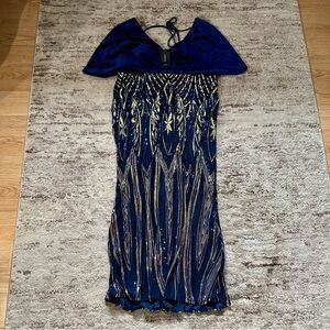 Giffniseti Sequin Velvet Dress